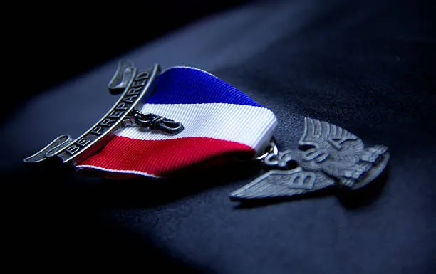Eagle Badge. Highest honor.