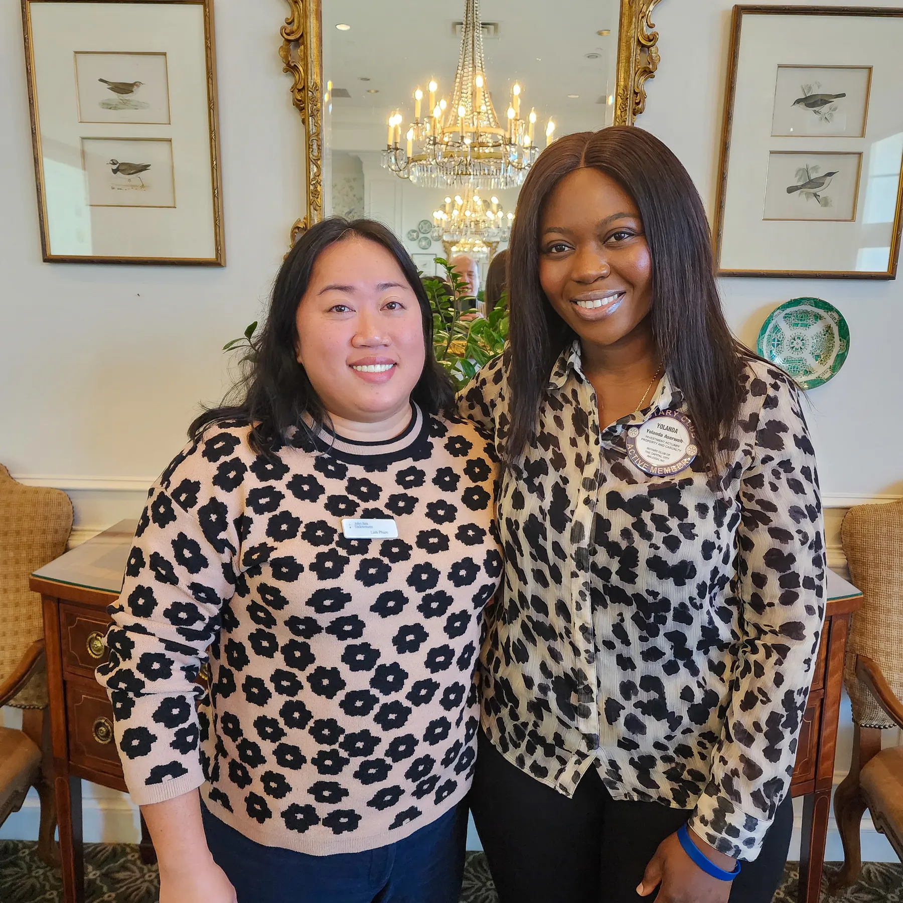Lihn Pham and Yolanda Aserweh